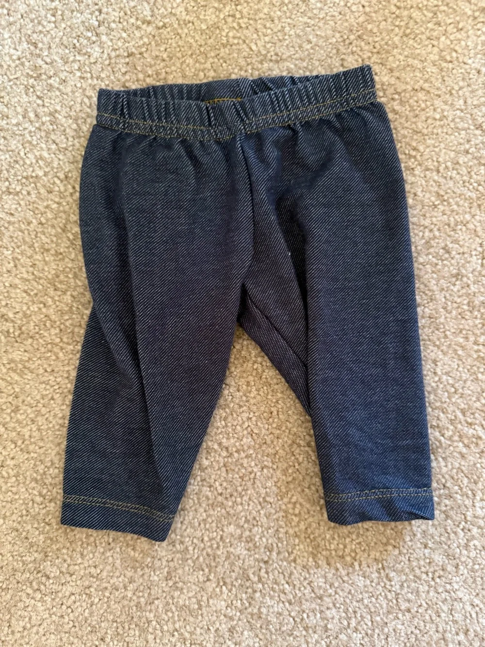 Carter's Dark Blue Stretch Knit Leggings